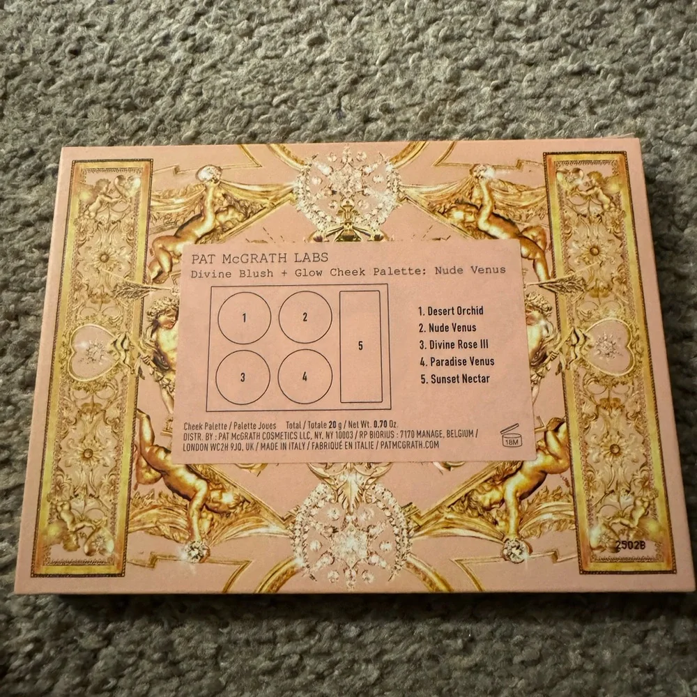 Pat McGrath Blush Palette - Pink and Gold